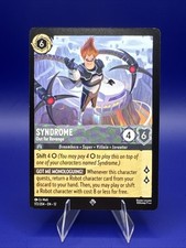 Disney Lorcana - Syndrome Out for Revenge 172/204 - Super Rare - Wilds Unknown
