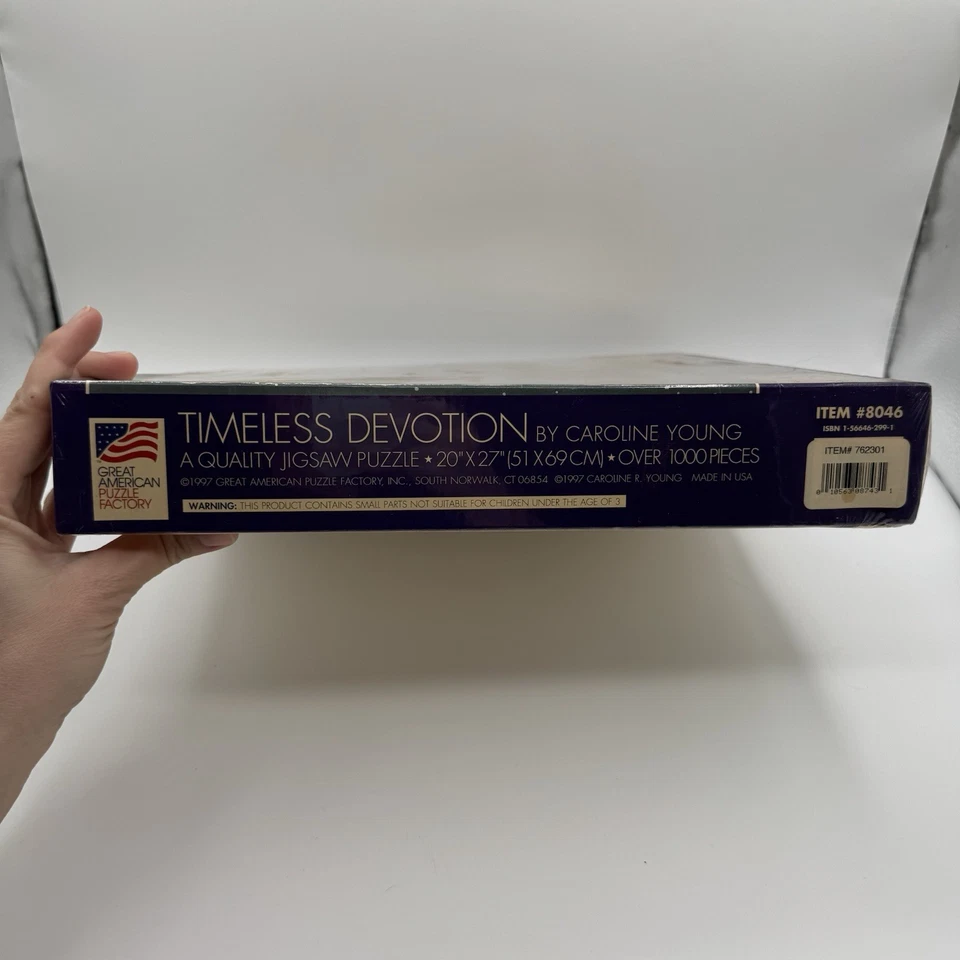 Timeless Devotion Caroline Young Puzzle 1000 Pieces 20x27 Asian Dragon Sealed - Image 4 of 4