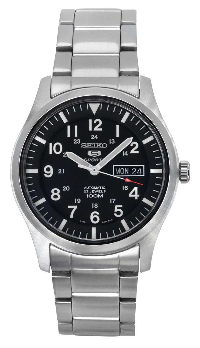 Seiko 5 Sports Stainless Steel 23 Jewels Wristwatches for sale | eBay
