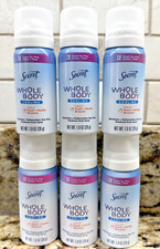  Pack of 6 Secret Whole Body Deodorant Spray, Peach  Vanilla Scent, 1 Oz Each
