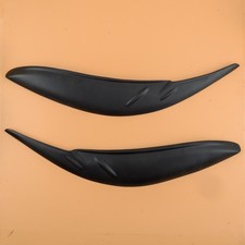 2x L&R Headlight Eyebrows Eyelids Cover Trim fit for Toyota Sienna LE SE 2011-20