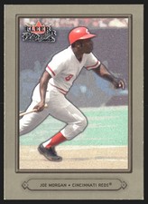 Joe Morgan 2002 Fleer Fall Classic #66 Cincinnati Reds