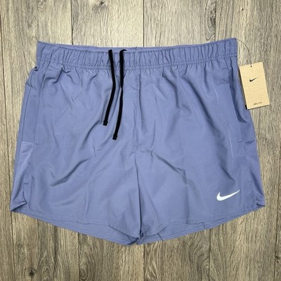 Nike Shorts Sz XL Mens Indigo Blue Dri Fit Challenger 5'' Brief Lined Versatile