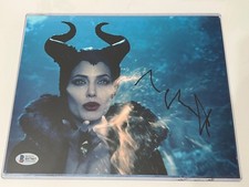 Angelina Jolie Maleficent 8x10 COA Beckett Certified Autographed Signed