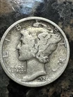 1924-d Mercury Dime, Better Condition, 99c Shipping