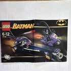 LEGO 7779 Batman Dragster Catwoman Pursuit The Batman 345pc Incomplete Set