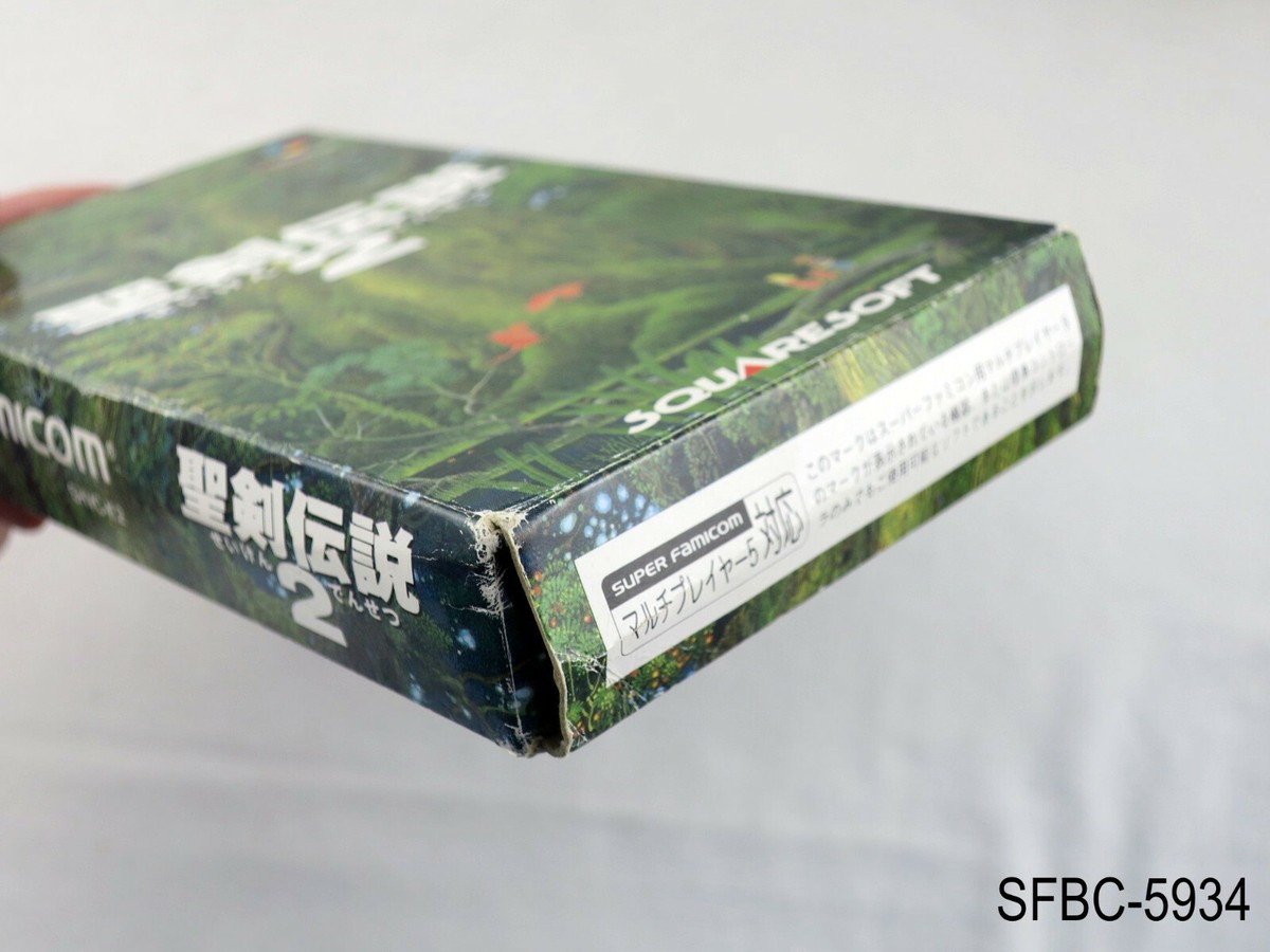 Complete Seiken Densetsu 2 Super Famicom Japanese Import SFC Complete Seiken Densetsu 2 Super Famicom Japanese Import SFC