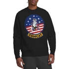 Top Gun Tomcat Logo Sweatshirt S-2XL, Black