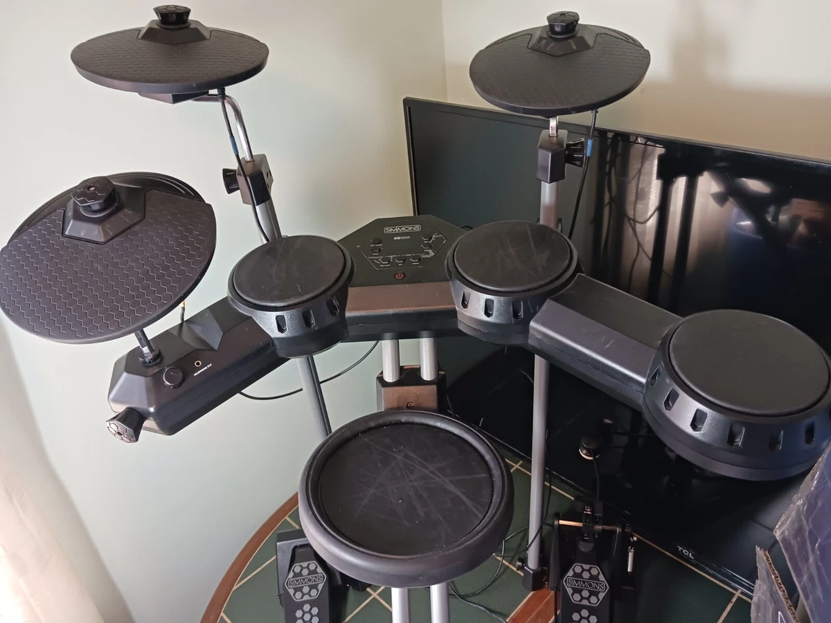 Simmons sd100 electronic drum set deals