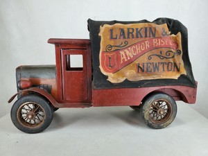 large wooden truck