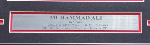 Muhammad Ali Autographed Framed Sports Illustrated Cover Gem 10 Auto Beckett - Picture 4 of 7