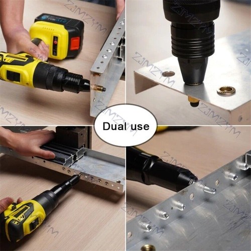 Electric Rivet Pulling Gun 21V Rechargeable Rivet Nut Gun Brushless Rivet Gun - Picture 5 of 30