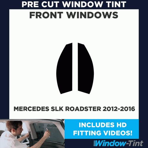 Pre Cut Car Window Tint for Mercedes SLK Roadster 2012-16 Front Windows Film - Picture 2 of 10