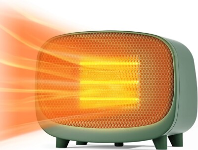 #ad #ad Small Portable Plug in Electric 2 Speed Adjustable tip over protection Green $19.99