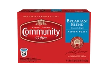 Community Coffee Breakfast Blend Coffee 24 to 144 Keurig K cup Pod Pick Any Size
