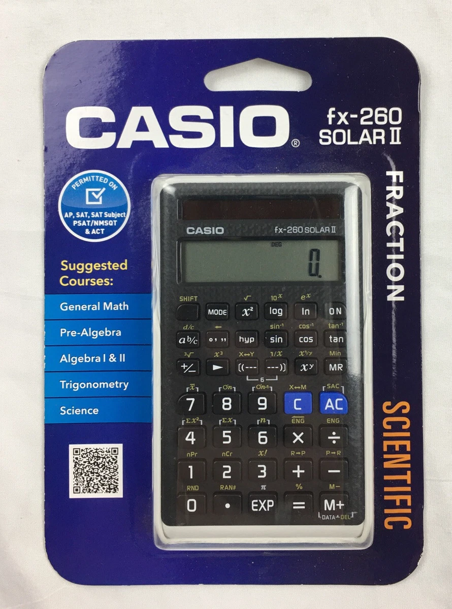 Calculatrice scientifique Casio FX-260 - Brault & Bouthillier