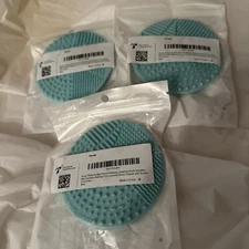 3 Makeup Brush Cleaning Mat Tool Pad + Cosmetic Makeup Beauty Sponge Blender