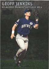 2000 Metal #159 Geoff Jenkins Milwaukee Brewers Baseball Card