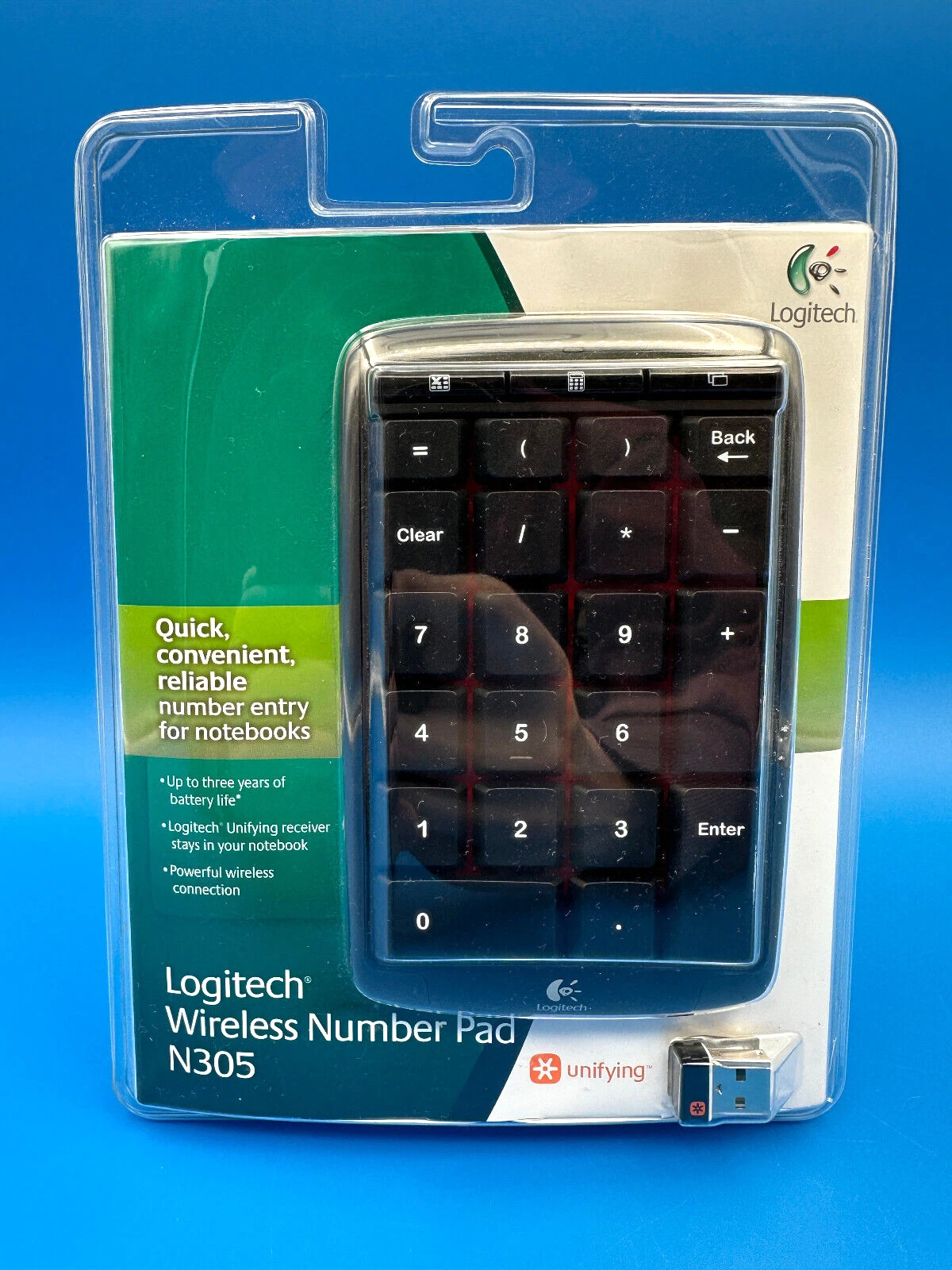[美品] Logicool Wireless Number Pad N305 Logitech Logitech N305 Numeric Keypad | eBay