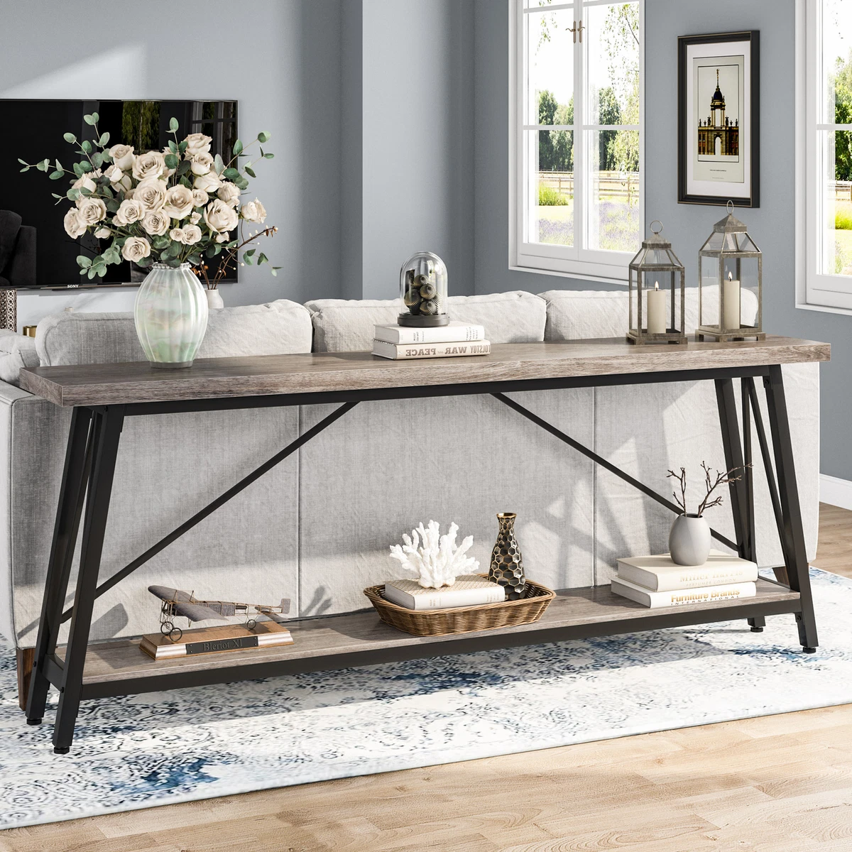 Slim Behind Sofa Table | Cabinets Matttroy
