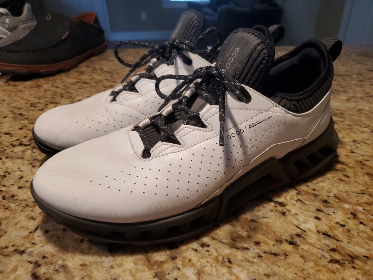 Ecco Biom C4 Golf Shoes - White/Black Eur 41 US 7.5 | eBay Ecco Biom C4 Golf Shoes - White/Black Eur 41 US 7.5 | eBay