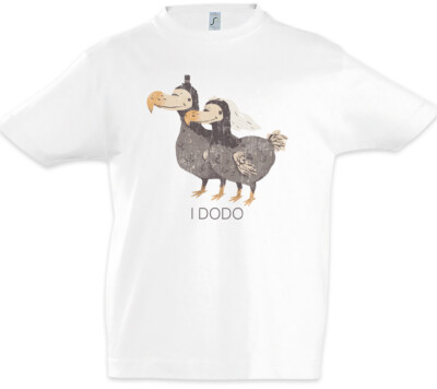 I Dodo Kinder Jungen T-Shirt Wedding Marriage Couple Love Fun Hochzeit Liebe