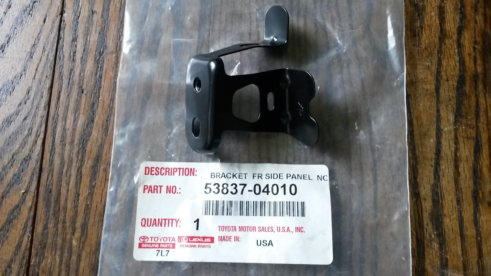Toyota OEM Tacoma Radiator Core Support-upper Tie Bar Bracket 