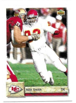 NEIL SMITH 1992 UPPER DECK CARD NEAR MINT CONDITION