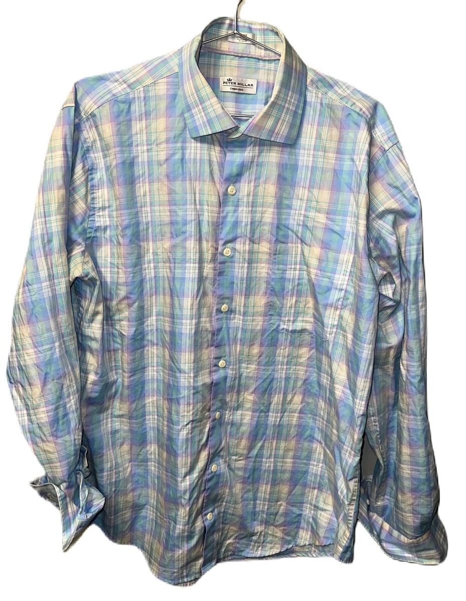 pastel dress shirts Pastel Rainbow Shirt Mens, Ombre Striped Short Sleeve Button Up Green Purple Print Fun Casual Buttoned Down Summer Collared Dress Plus Size