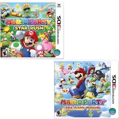 Mario Party: Star Rush & Island Tour Nintendo 3DS Brand New Games Special Bundle