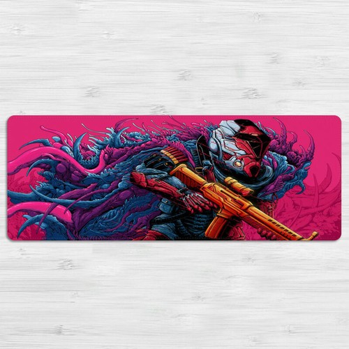 Hyper Beast Mouse Pad Large Size Mat Graffiti Style Mousepad 80*30cm For Cs Go - Bild 8 von 11