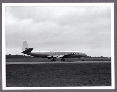 BEA DE HAVILLAND COMET 3B GROSSES ORIGINAL VINTAGE HERSTELLERFOTO