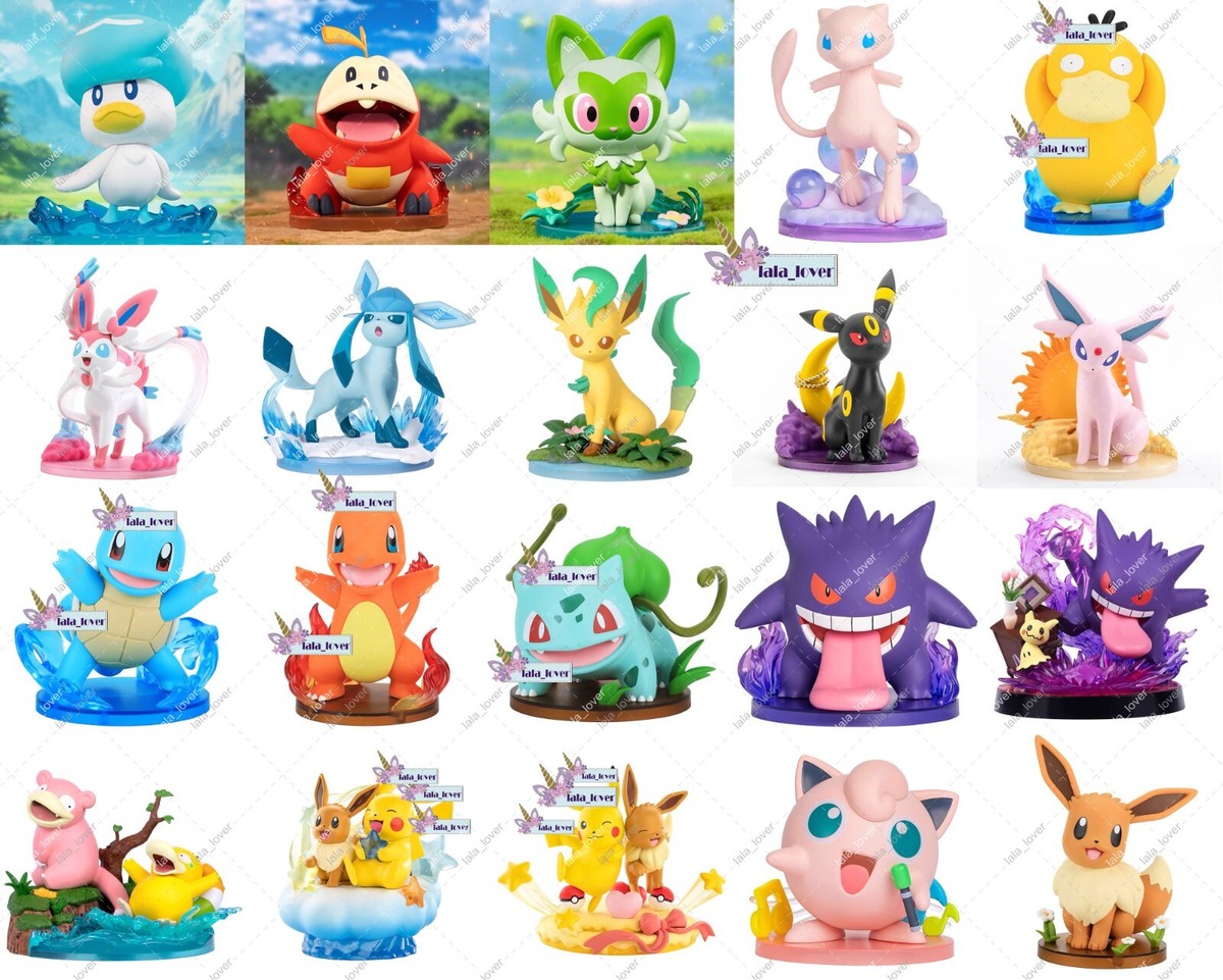Funism x Pokemon Prime Figure Series 18mm Mew Sylveon Eevee