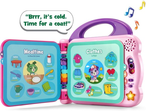 LeapFrog Scout and Violet 100 Words Book, Purple - Picture 5 of 6