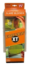 New Easy View XT Anti-Glare Blocker Universal Fit Automobile Sun Visor