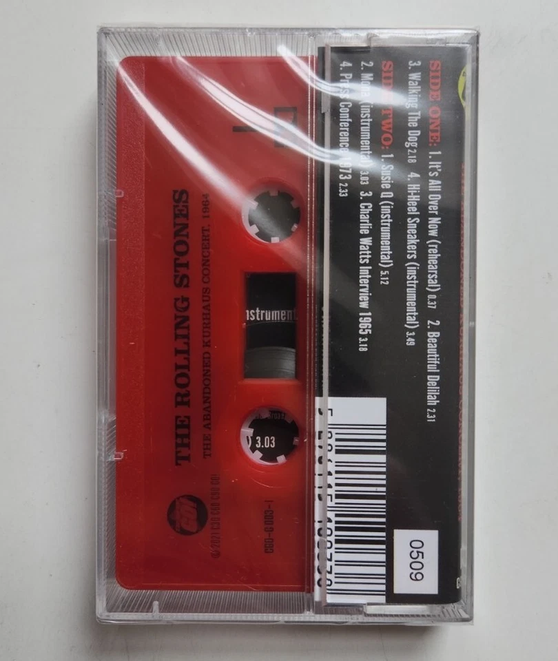 The Rolling Stones - The Abandoned Kurhaus Concert 1964 - Cassette NEW & SEALED - Image 2 of 2