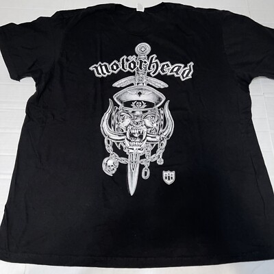 Motorhead Unisex T-Shirt: England in Black - The Music Bank
