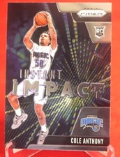 Cole Anthony Rookie Instant Impact 2020 Basketball Card #12
