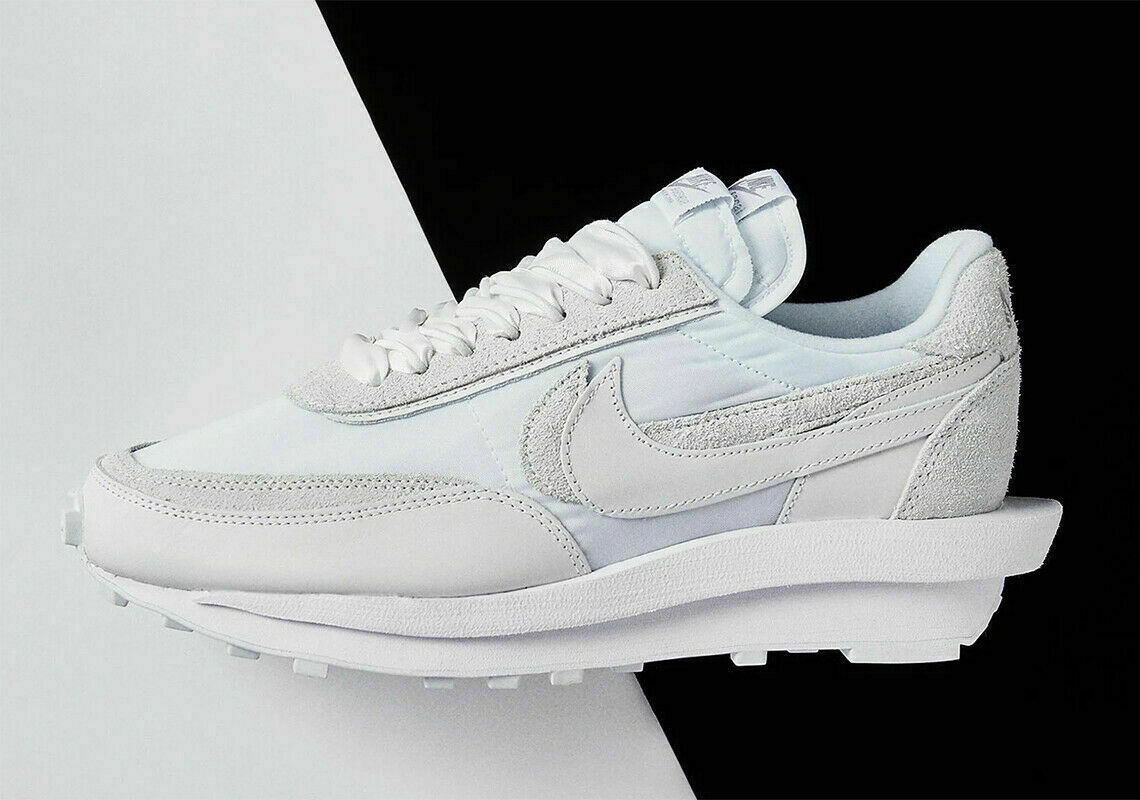 Sacai X Nike Ldwaffle White Trainers Sneakers Shoes 9.5 / 43 Sacai X Nike Ldwaffle White Trainers Sneakers Shoes 9.5 / 43