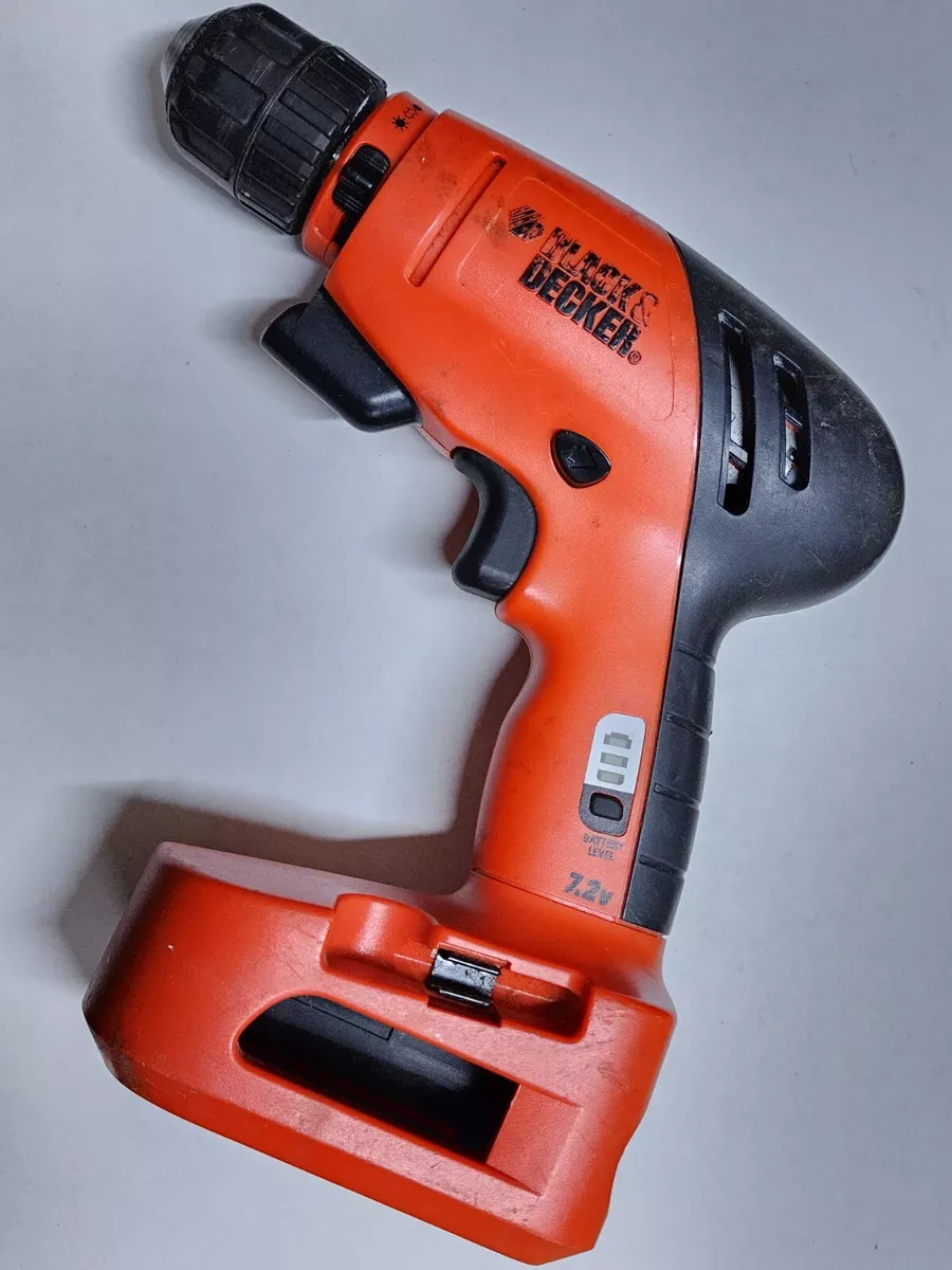 Black & Decker 7.2V Cordless Tool Set; Drill, Flashlight