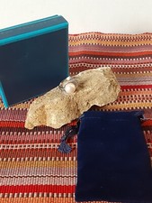 STERLING SILVER  Cultured White Mother PEARL Pearlfection RING size 7