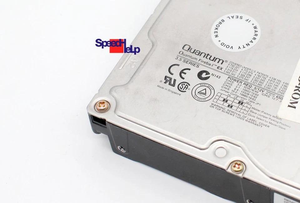 IDE ATA HDD Quantum Fireball EX EX4.3AT EX43A351 4.3GB Hard Disk 486 - Image 4 of 4