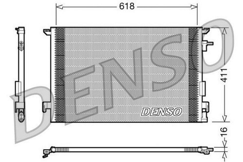 Denso DEA01010 Ventilateur Condenseur Climatisation - Pulseur D'Air Habitacle