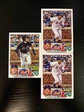 rookie card TOPPS holiday 2023 RC Brett Baty Mark Vientos