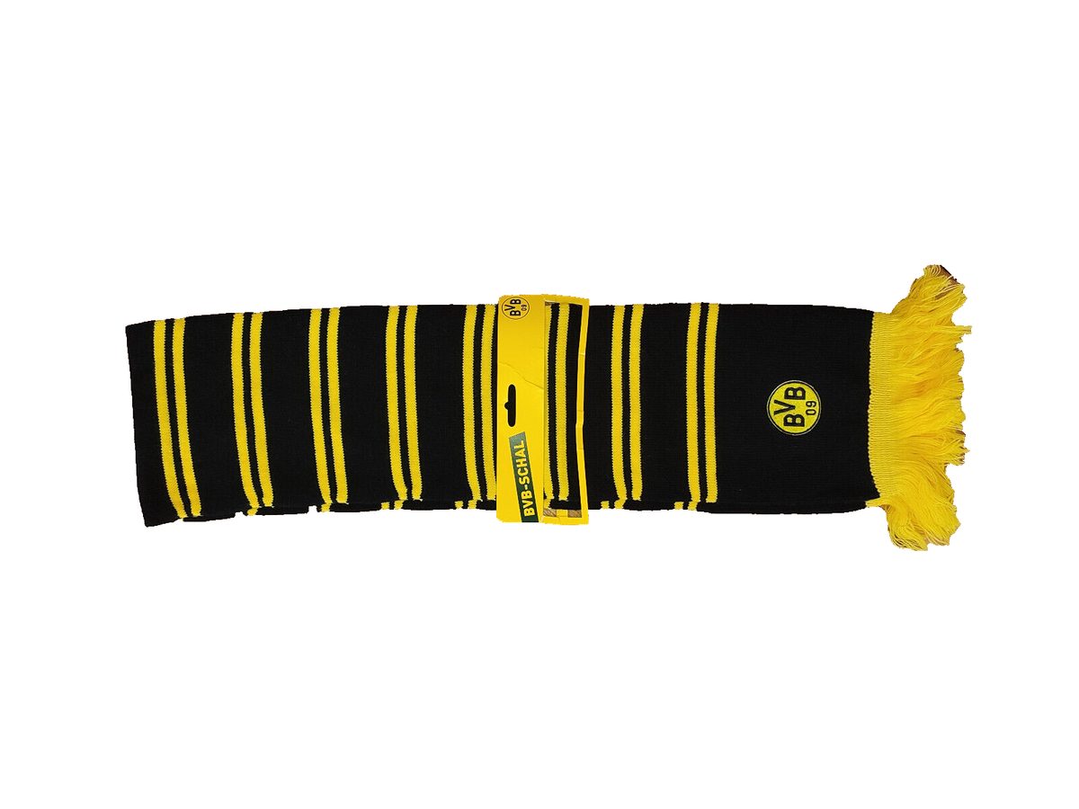 Borussia Dortmund Soccer Scarf Football Official BVB 1909 Fussball
