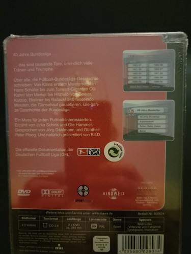 40 Jahre Bundesligatitel, Tränen, Triumph (2003) 2 DVDs (Schmucketui) DVD - Bild 3 von 3