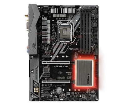 ASRock Z370 Killer SLI/ac Motherboard Intel Z370 LGA1151 DDR4 ATX M.2 DVI-D HDMI
