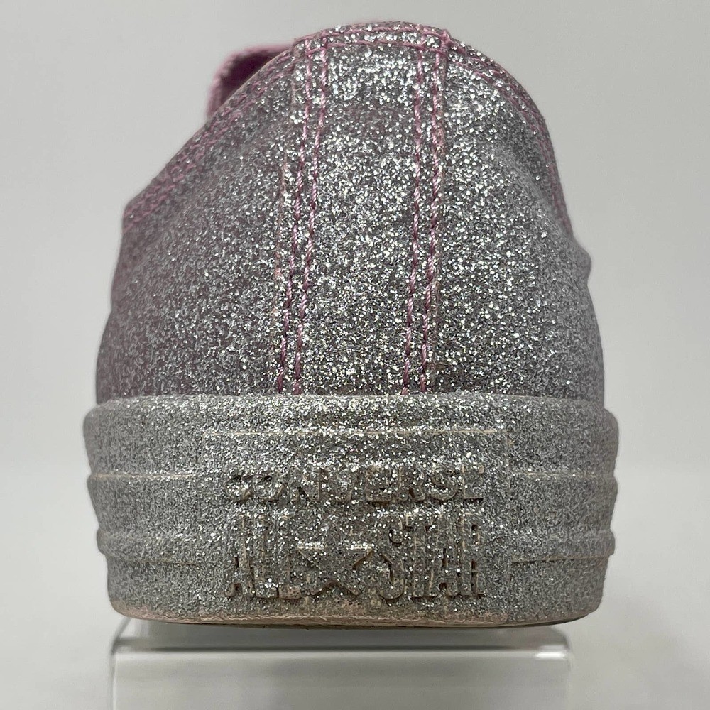 Converse Chuck Taylor All Star Low 'Pink Glitter' Sneakers Womens10 828:K.8.8 thumbnail 6