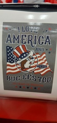 Bucees 4th Of July Plush Throw Blanket 50 x70  Patriot 2026 Gray  Love America 