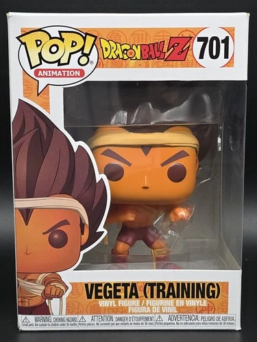 Funko Pop! Animation Dragon Ball Z - Training Vegeta #701 Vinyl Figure VAULTED